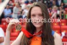 Senior girls high jump, English Schools Track and Field. Photo: David T. Hewitson/Sports for All Pics